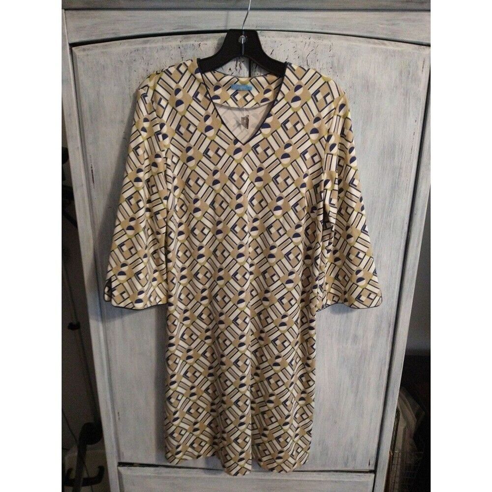 J McLaughlin V Neck Dress casual comfort  business medium  Boho